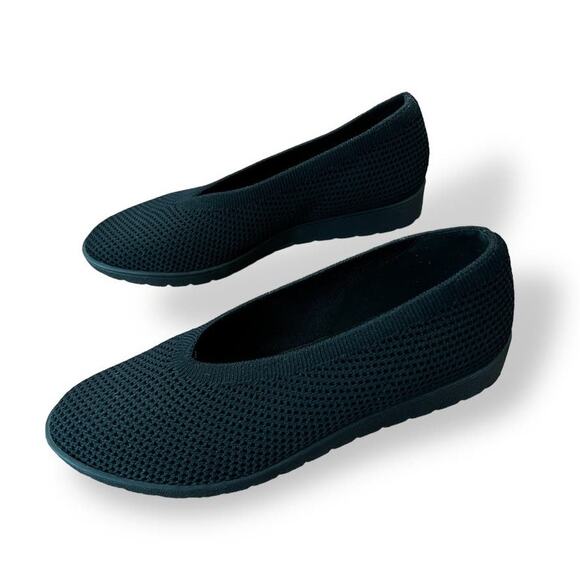 Eileen Fisher Heaven Knit Wedge Ballet Flat Sz 6.5 - Picture 1 of 6
